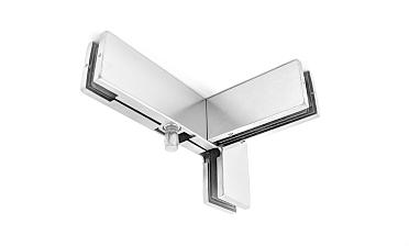 Фитинг угловой с осью и ребром жесткости, правый, шлифованный t141R SSS купить в Волгограде