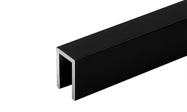 П-образный профиль 19x13, L=2200, алюминий ,черный, уценка t756 BL-У купить в Волгограде