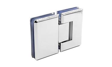 Петля для душевой кабины стекло-стекло 180° 90х55 мм, полированная t303 PSS купить в Волгограде