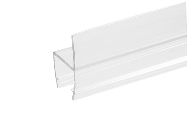 Уплотнитель для стекла 10 мм, стекло-стекло 2200 мм t221