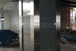 Облицовка колонн нержавеющей сталью в Волгограде. Готовые проекты ПерилаГлавСнаб - фото 9