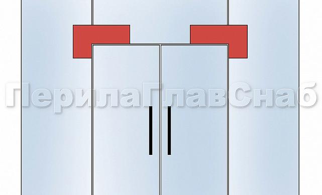 Фитинг угловой соединительный с осью, полированный t140 PSS 5