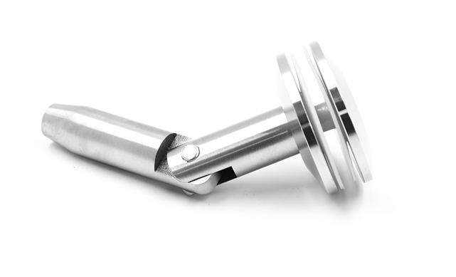 Крепление стекла к тяге, шлифованное AISI 304 k622 6