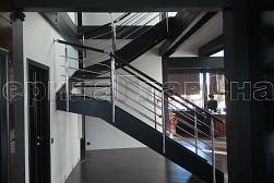 Перила для лестниц из металла в Волгограде. Готовые проекты ПерилаГлавСнаб - фото 8