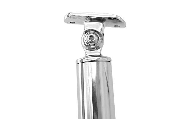 Готовая стойка Ø25,4 мм, с цангой и наконечником, высота 950мм, полированная (aisi 304) k702-25-304  3