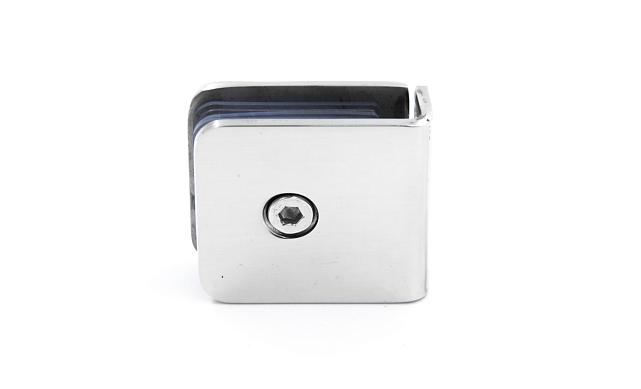 Коннектор для душевой кабины стена-стекло 45х45 мм латунь-хром, полированный t721 PC 4