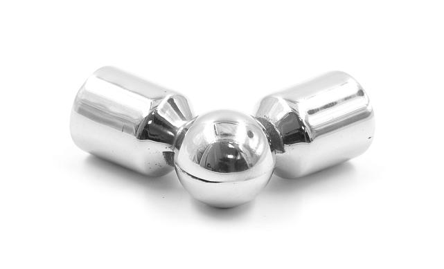 Поворот ригеля Ø12 мм, регулируемый, шаровый, внешний AISI 304 #600 k253 4