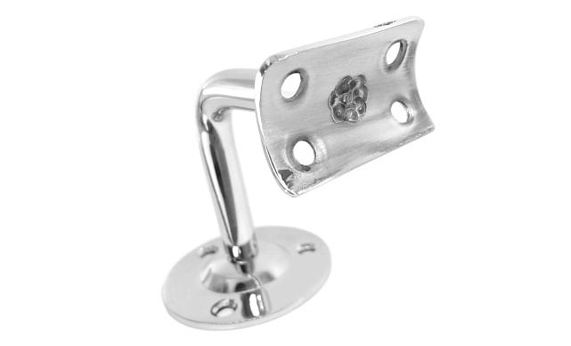 Пристенок с ложементом под Ø38.1 мм, сварной, полированный, (AISI 201) k010-6 3