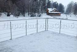 Перила и ограждения для террас в Волгограде. Готовые проекты ПерилаГлавСнаб - фото 17