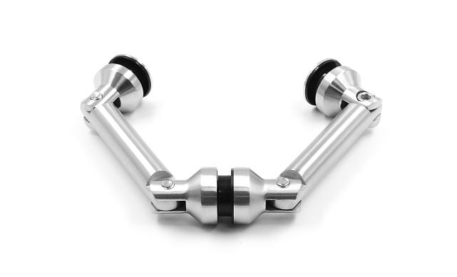 Крепление на три стекла, штанга 103 мм, без зенковки tt204-103A SSS 5