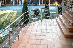 Перила и ограждения для террас в Волгограде. Готовые проекты ПерилаГлавСнаб - фото 25