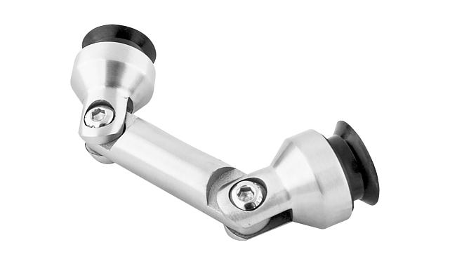 Крепление стекло-стекло, штанга 60 мм, под зенковку tt202-60 SSS 4