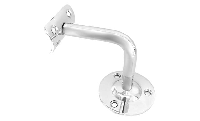 Пристенок с ложементом под Ø38.1 мм, сварной, полированный, (AISI 201) k010-6 5