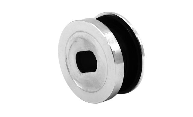 Точечный стеклодержатель 6 мм, нерегулируемый, без зенковки, для стекла 8-10 мм t501A SSS 4