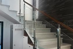 Перила на второй этаж в Волгограде. Готовые проекты ПерилаГлавСнаб - фото 7