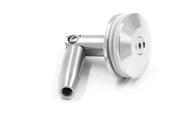 Крепление стекла к тяге, шлифованное AISI 304 k622 5