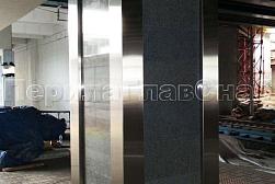 Облицовка колонн нержавеющей сталью в Волгограде. Готовые проекты ПерилаГлавСнаб - фото 10