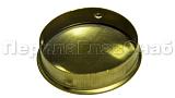 Химический анализ Заглушка для трубы Ø50.8 мм полированная золотая k014-88  - 4