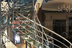 Ограждения для лестниц в Волгограде. Готовые проекты ПерилаГлавСнаб - фото 19