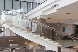 Ограждения для лестниц в Волгограде. Готовые проекты ПерилаГлавСнаб - фото 2