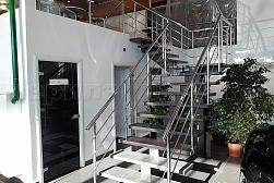 Перила для лестниц из металла в Волгограде. Готовые проекты ПерилаГлавСнаб - фото 18