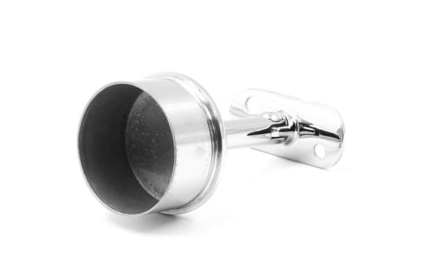 Наконечник палец регулируемый 65 мм, с ложементом, Ø50.8 х 1.5 мм, полированный (AISI 304) k042-9 3