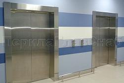 Облицовка лифтовых порталов из нержавеющей стали в Волгограде. Готовые проекты ПерилаГлавСнаб - фото 1