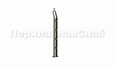 Стойка эксклюзивная с 4 ригеледержателями, крепление в пол, регулируемый ложемент (AISI 304) k787 купить в Волгограде